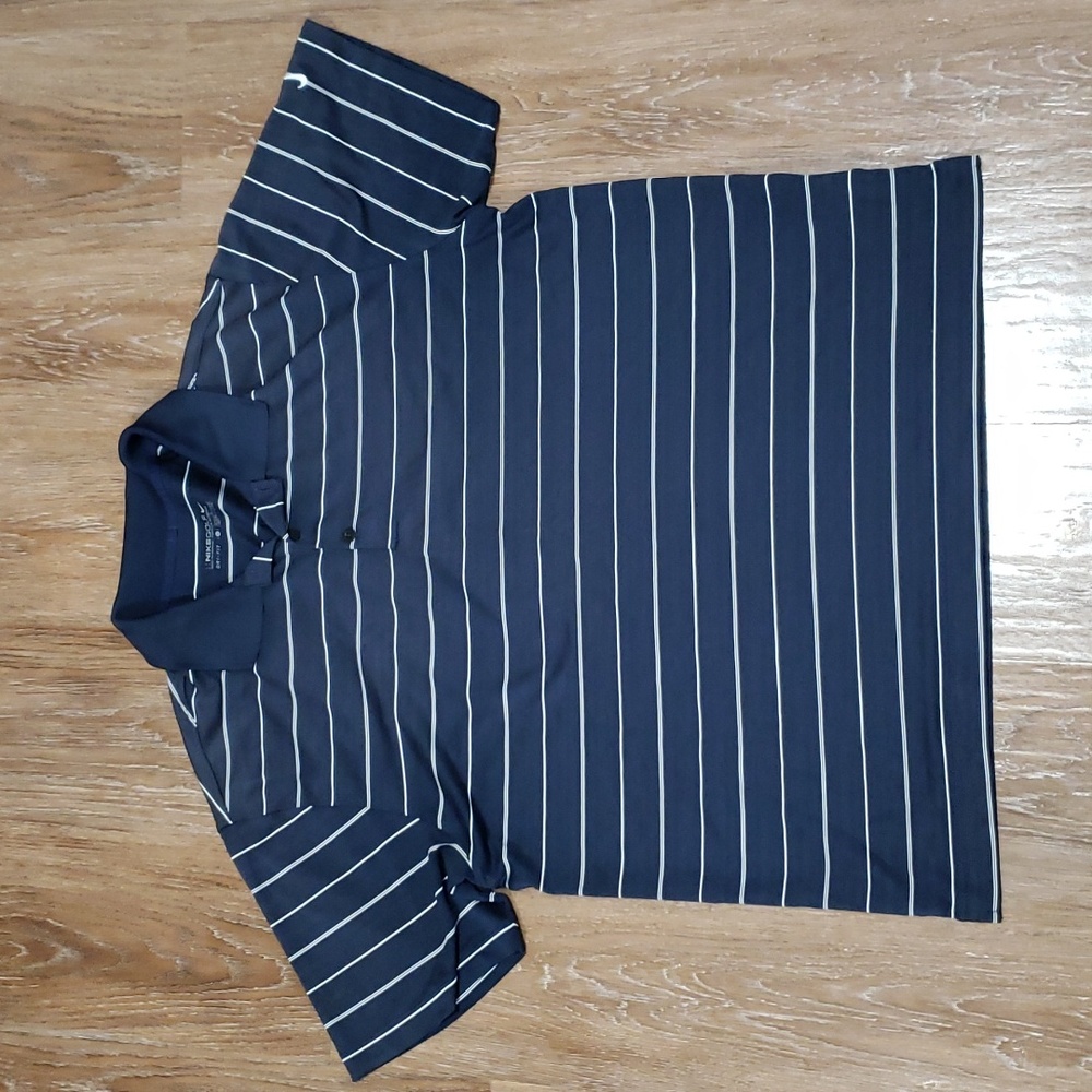 (L) Nike Golf Dri-Fit Men's Collared Shirt Activewear Athleisure Golf Sporty